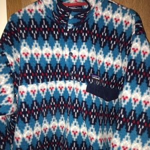 Patagonia synchilla snap t pullover fleece